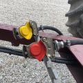 Schutzkappen für Zweikreis-Druckluft-Kupplungsköpfe